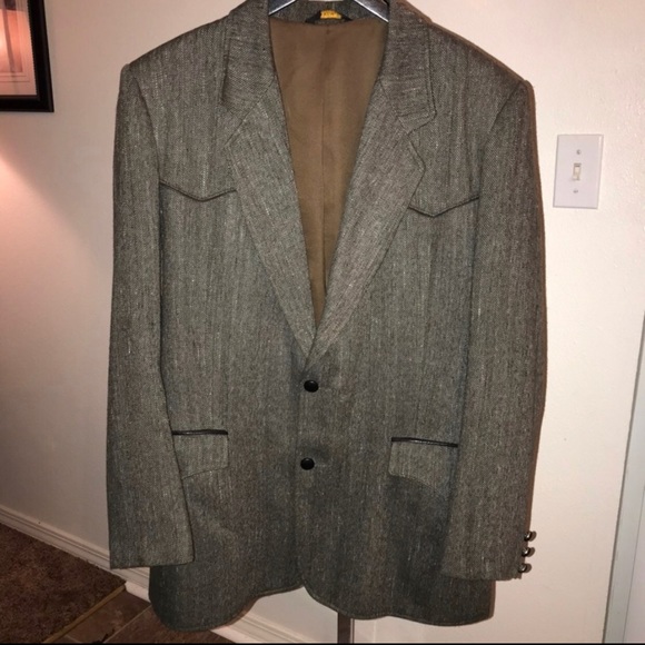 Vintage PIONEER WEAR Mens Western Blazer - 42L